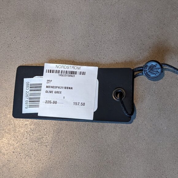 Rag & Bone Men Fit 2 Poplin Button Down Shirt Slim In Olive Green Size S - Picture 8 of 8